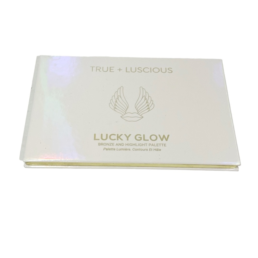 True + Luscious Lucky Glow Bronze and Highlight Palette Full Size 6 Shades